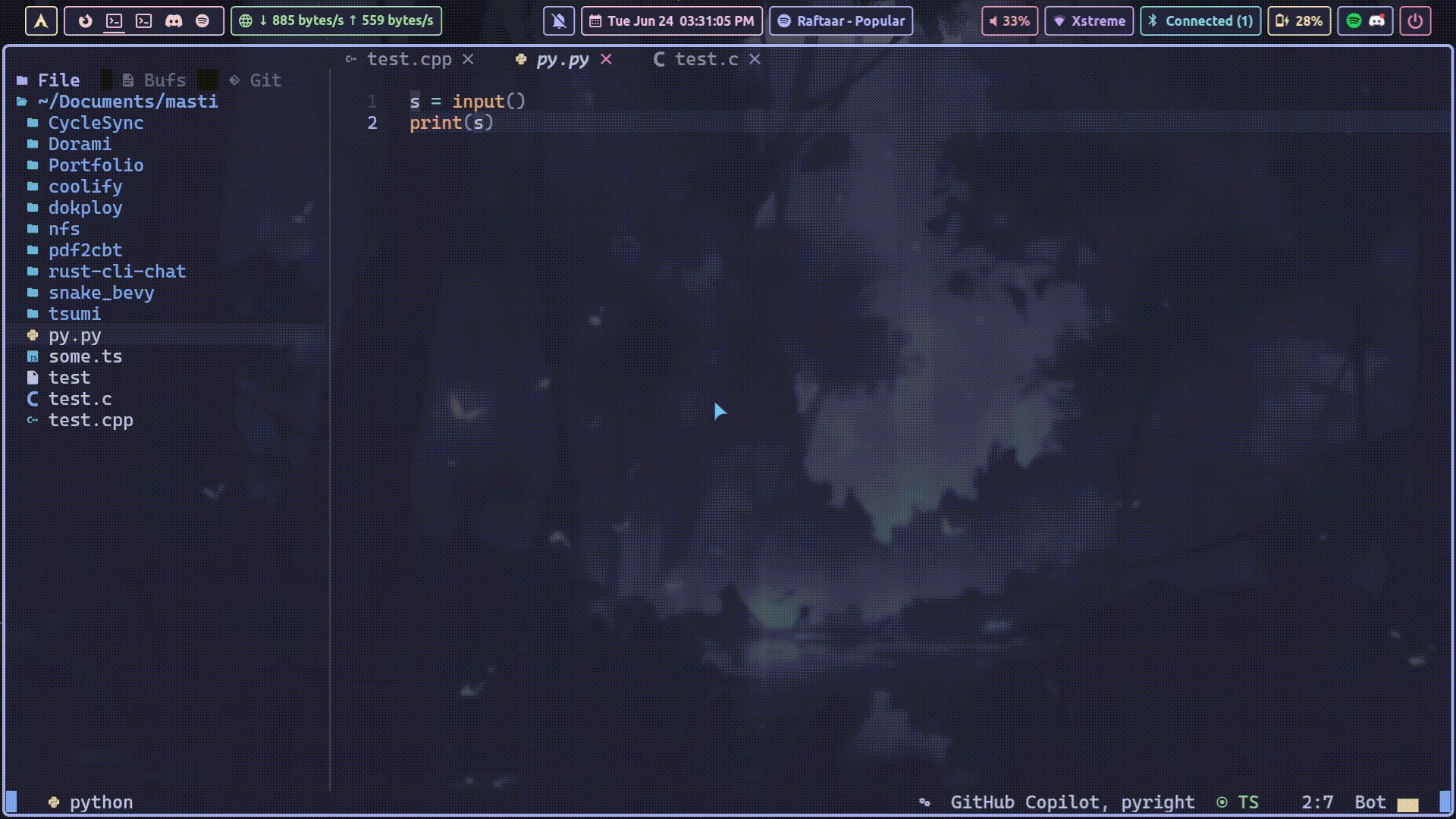 Cook.nvim